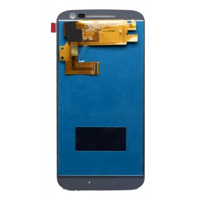 Lcd With Touch Screen For Moto G4 White By - Maxbhi Com