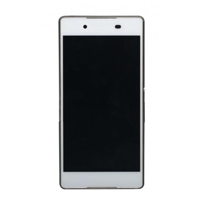Lcd With Touch Screen For Sony Xperia Z3white By - Maxbhi Com