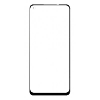 Replacement Front Glass For Realme V5 Blue By - Maxbhi Com