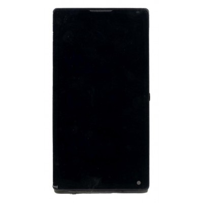 Lcd With Touch Screen For Sony Xperia Zl Lte Black By - Maxbhi Com