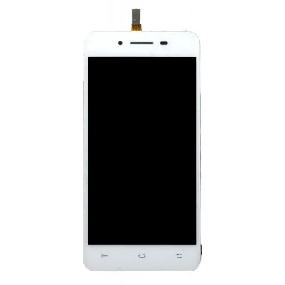 Lcd With Touch Screen For Vivo Y27 Silver By - Maxbhi Com