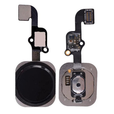 Fingerprint Sensor Flex Cable For Apple Iphone 6 128gb Black By - Maxbhi Com