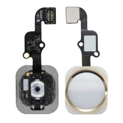 Fingerprint Sensor Flex Cable For Apple Iphone 6 128gb Gold By - Maxbhi Com