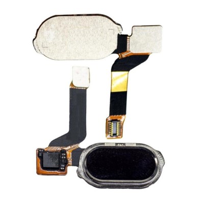 Fingerprint Sensor Flex Cable For Oneplus 3 Graphite By - Maxbhi Com