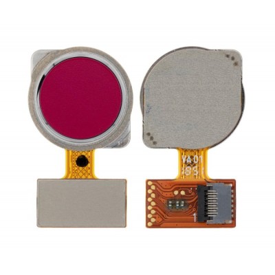 Fingerprint Sensor Flex Cable For Xiaomi Redmi Note 7 Pro Red By - Maxbhi Com