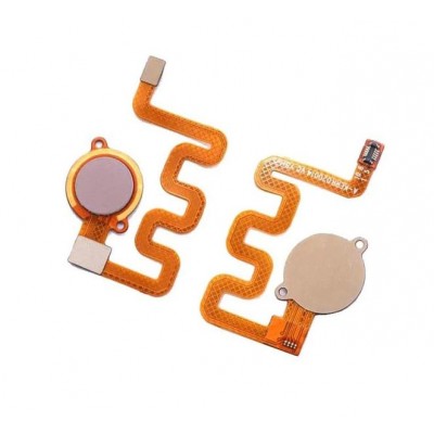 Fingerprint Sensor Flex Cable For Xiaomi Mi A2 Lite Rose Gold By - Maxbhi Com