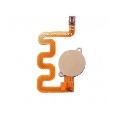 Fingerprint Sensor Flex Cable For Xiaomi Mi A2 Lite Rose Gold By - Maxbhi Com
