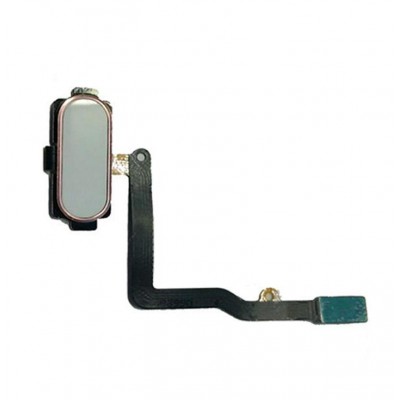 Fingerprint Sensor Flex Cable For Samsung Galaxy C7 Pro White By - Maxbhi Com