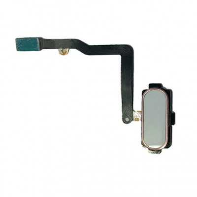 Fingerprint Sensor Flex Cable For Samsung Galaxy C7 Pro White By - Maxbhi Com