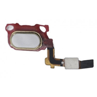 Fingerprint Sensor Flex Cable For Oppo F1s White By - Maxbhi Com
