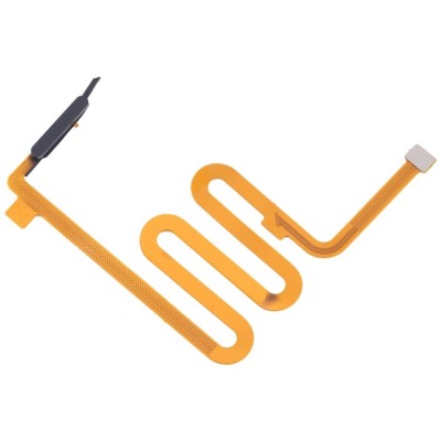 Fingerprint Sensor Flex Cable For Infinix Zero 8i Black By - Maxbhi Com
