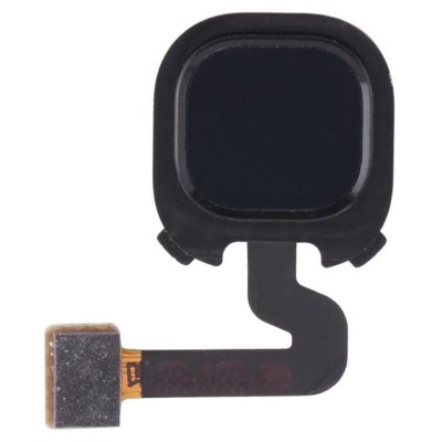 Fingerprint Sensor Flex Cable For Samsung Galaxy A9 2018 Black By - Maxbhi Com