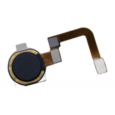 Fingerprint Sensor Flex Cable For Realme 5 Black By - Maxbhi Com