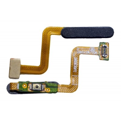 Fingerprint Sensor Flex Cable For Samsung Galaxy M31s Black By - Maxbhi Com