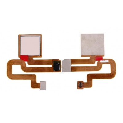 Fingerprint Sensor Flex Cable For Xiaomi Redmi Note 3 Mediatek Gold By - Maxbhi Com