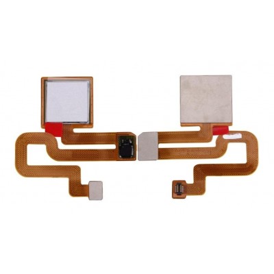 Fingerprint Sensor Flex Cable For Xiaomi Redmi Note 3 Mediatek White By - Maxbhi Com