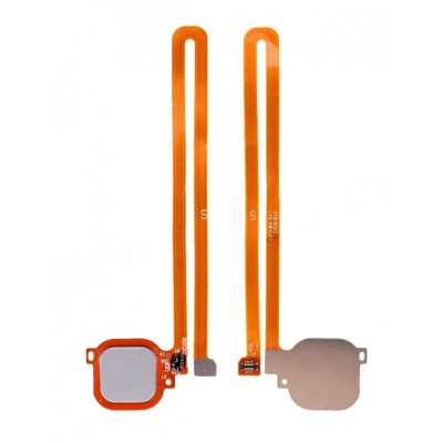 Fingerprint Sensor Flex Cable For Honor 6x White By - Maxbhi Com