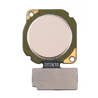 Fingerprint Sensor Flex Cable For Huawei P20 Lite White By - Maxbhi Com