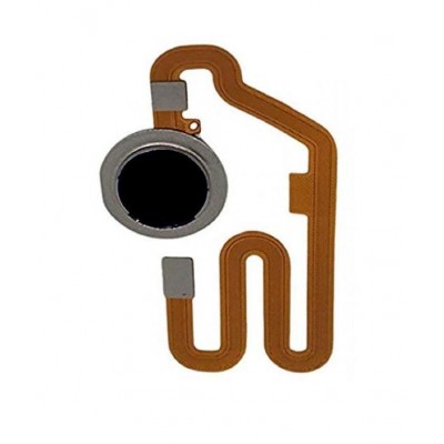 Fingerprint Sensor Flex Cable For Realme 3 Black Blue By - Maxbhi Com