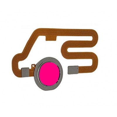 Fingerprint Sensor Flex Cable For Realme 3 Red By - Maxbhi Com
