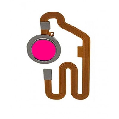 Fingerprint Sensor Flex Cable For Realme 3 Red By - Maxbhi Com