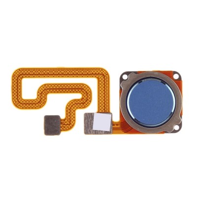 Fingerprint Sensor Flex Cable For Xiaomi Redmi 6 Blue By - Maxbhi Com
