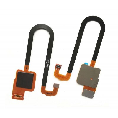Fingerprint Sensor Flex Cable For Gionee M7 Power Black By - Maxbhi Com