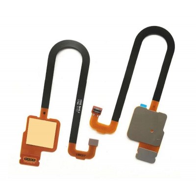 Fingerprint Sensor Flex Cable For Gionee M7 Power White By - Maxbhi Com