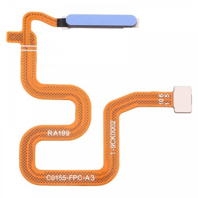 Fingerprint Sensor Flex Cable For Realme 6 Blue By - Maxbhi Com