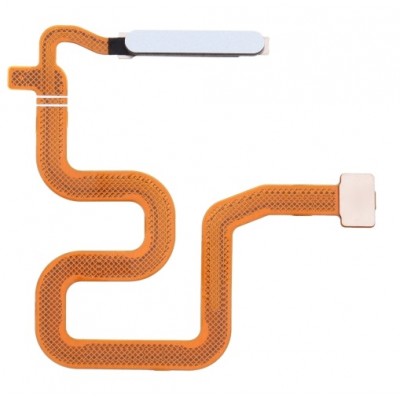 Fingerprint Sensor Flex Cable For Realme 6 White By - Maxbhi Com