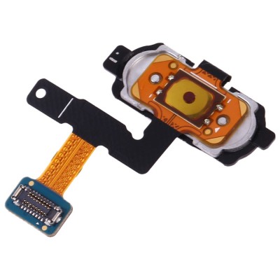 Fingerprint Sensor Flex Cable For Samsung Galaxy On Max Black By - Maxbhi Com
