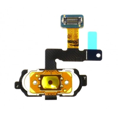 Fingerprint Sensor Flex Cable For Samsung Galaxy On Max Gold By - Maxbhi Com