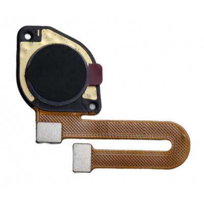 Fingerprint Sensor Flex Cable For Motorola Moto G9 Black By - Maxbhi Com