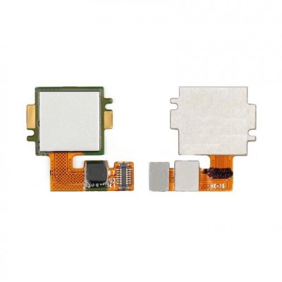 Fingerprint Sensor Flex Cable For Lenovo Vibe K4 Note White By - Maxbhi Com
