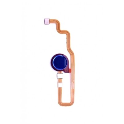 Fingerprint Sensor Flex Cable For Huawei Honor 8c Blue By - Maxbhi Com
