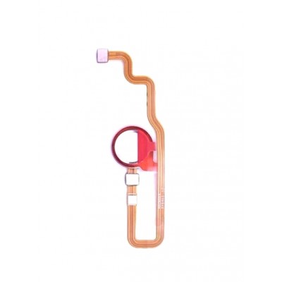Fingerprint Sensor Flex Cable For Huawei Honor 8c White By - Maxbhi Com