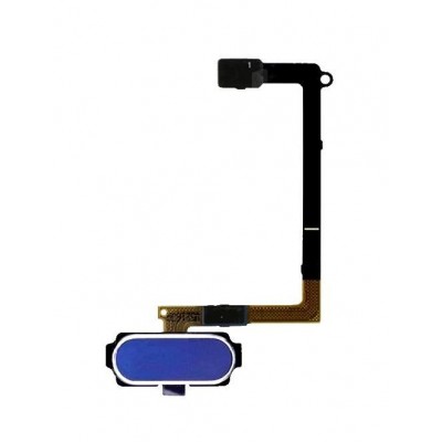 Fingerprint Sensor Flex Cable For Samsung Galaxy S6 Edge Cdma Blue By - Maxbhi Com