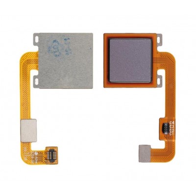 Fingerprint Sensor Flex Cable For Xiaomi Redmi Note 4x Silver By - Maxbhi Com