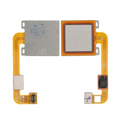 Fingerprint Sensor Flex Cable For Xiaomi Redmi Note 4x White By - Maxbhi Com