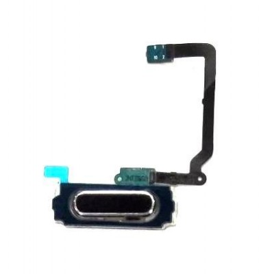 Fingerprint Sensor Flex Cable For Samsung Galaxy S5 Smg900h Black By - Maxbhi Com