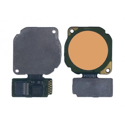 Fingerprint Sensor Flex Cable For Huawei Y6 2019 White By - Maxbhi Com