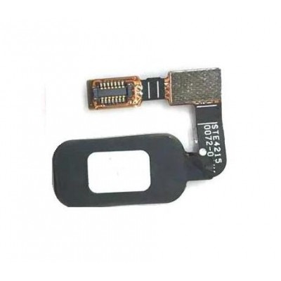 Fingerprint Sensor Flex Cable For Lenovo Vibe P1 Grey By - Maxbhi Com