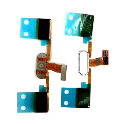 Fingerprint Sensor Flex Cable For Gionee S6 Pro Silver By - Maxbhi Com