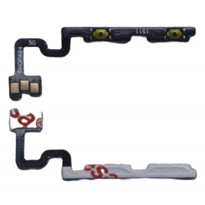 Volume Button Flex Cable For Oppo F19 Pro By - Maxbhi Com