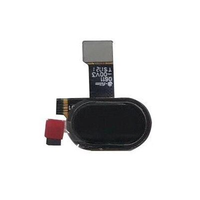 Fingerprint Sensor Flex Cable For Moto E4 Black By - Maxbhi Com