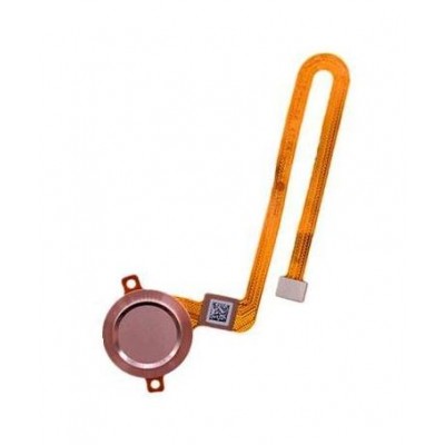 Fingerprint Sensor Flex Cable For Lenovo A5 White By - Maxbhi Com