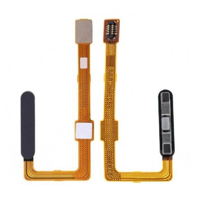 Fingerprint Sensor Flex Cable For Huawei Y9s Black By - Maxbhi Com