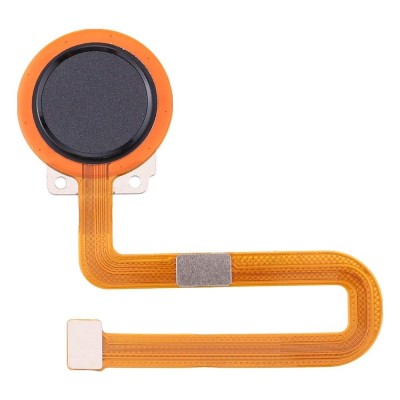 Fingerprint Sensor Flex Cable For Nokia 6 2 Black By - Maxbhi Com
