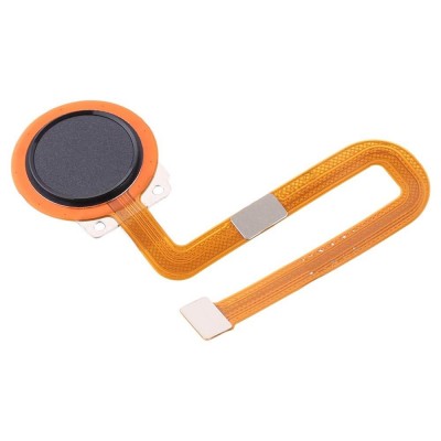 Fingerprint Sensor Flex Cable For Nokia 6 2 Black By - Maxbhi Com