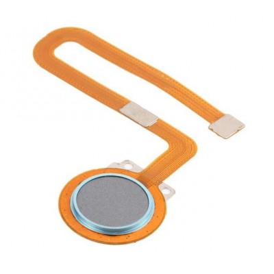 Fingerprint Sensor Flex Cable For Nokia 6 2 Blue By - Maxbhi Com
